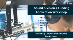 Sound and Vision 4 Funding Application