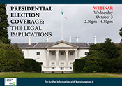 Webinar on 2018 Presidential Election Coverage - The Legal Implications