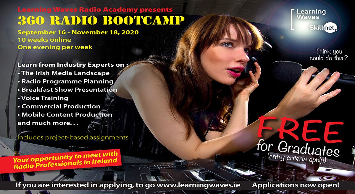360 Radio Bootcamp course launched by Learning Waves