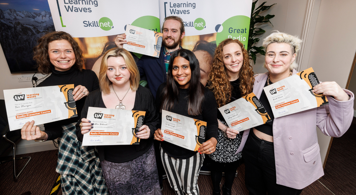 Learning Waves Radio Presenter course culminates with Inspiring Graduation Day