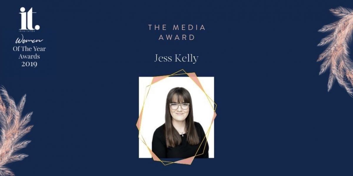 Newstalk's Jess Kelly wins Media Award at Irish Tatler Women of the Year Awards