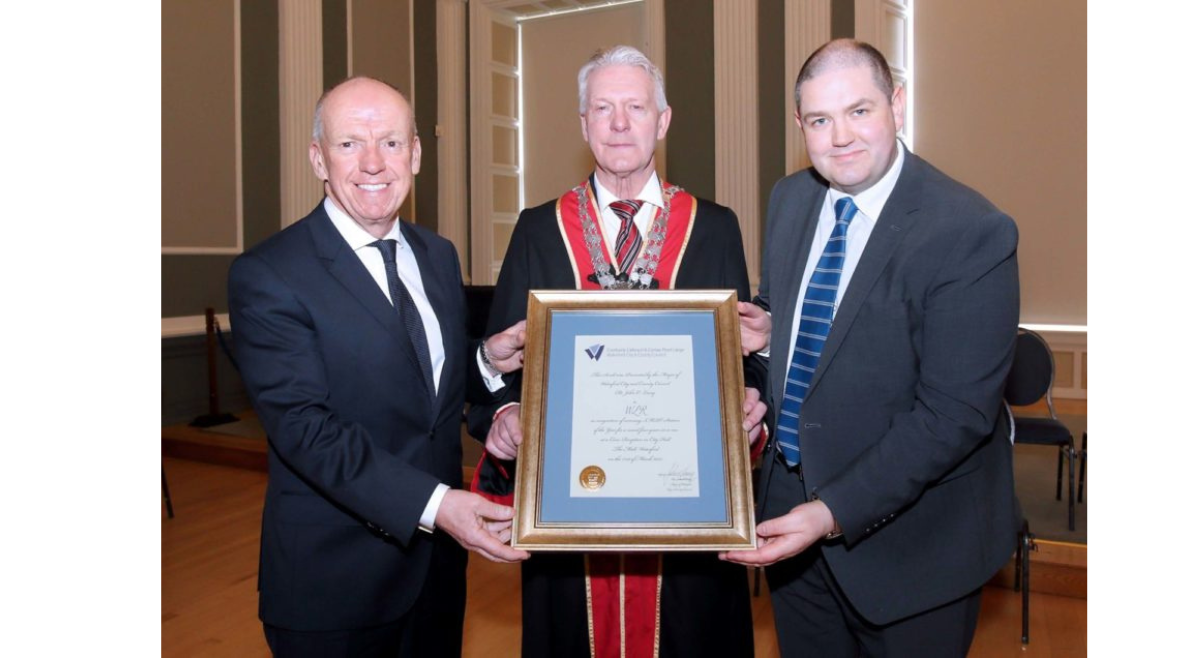 WLR FM honoured with Civic Reception by Waterford County Council